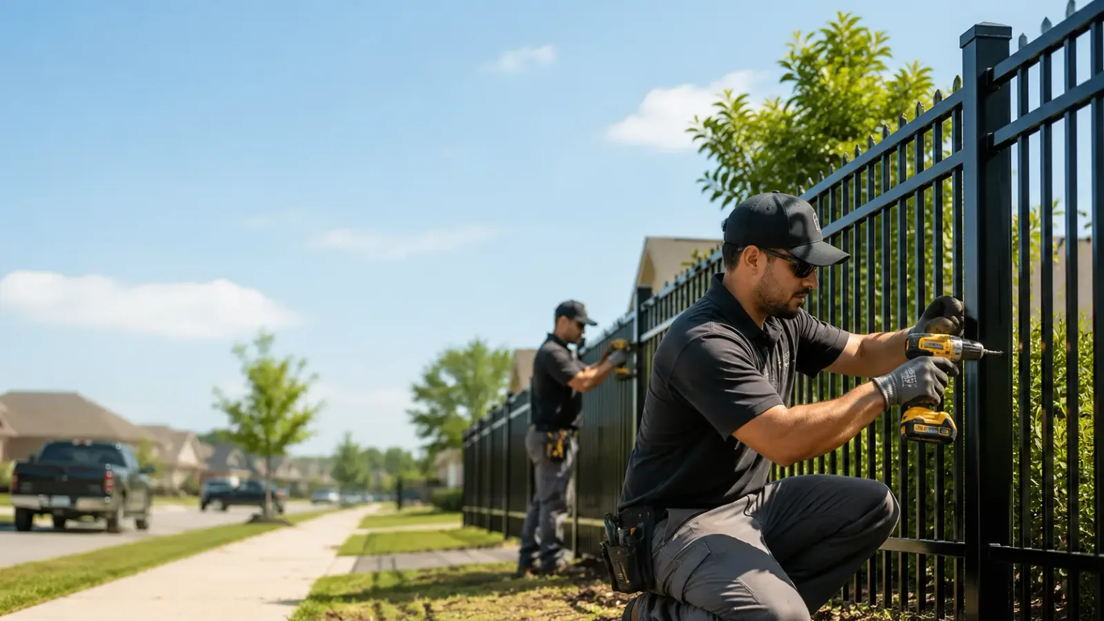 Metal Fence Installation in Washington, MO